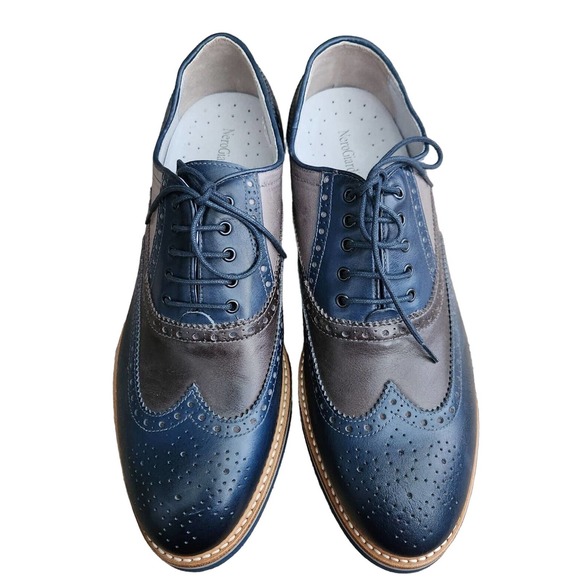 Nero Giardini Men's size 41/ 8.5 US Formal Workwear Oxford shoes (AV12) - Picture 2 of 13